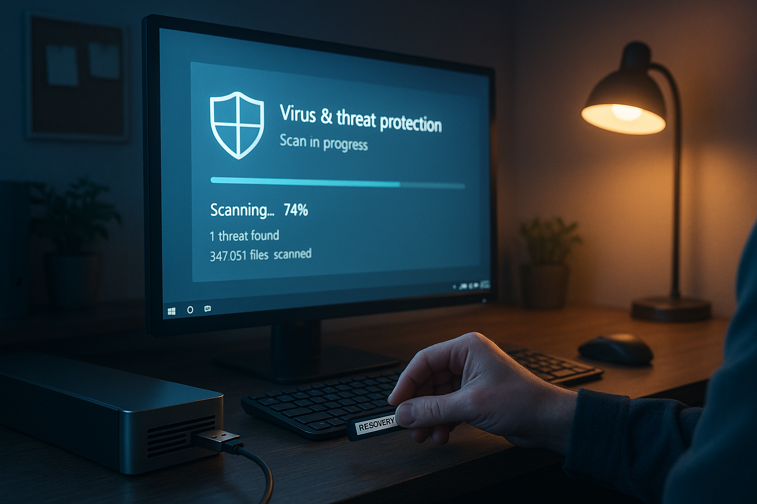 Viren & Sicherheit – Prüfung und Schutz